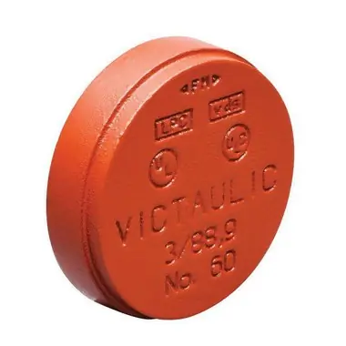 Victaulic A060060PD0 Style 60-C 6 Cap 60-C Ductile Iron T37-77 I/O
