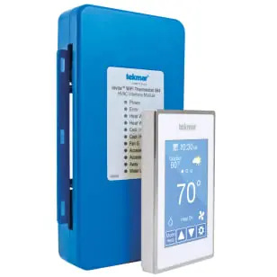 Tekmar 564W Thermostat Invita 30 Volt Wifi White -4 To 122 Degrees Fahrenheit