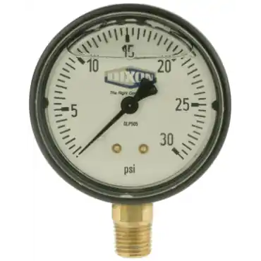 Dixon Valve & Coupling GLP500 Liquid Pressure Gauge 0 to 15 PSI