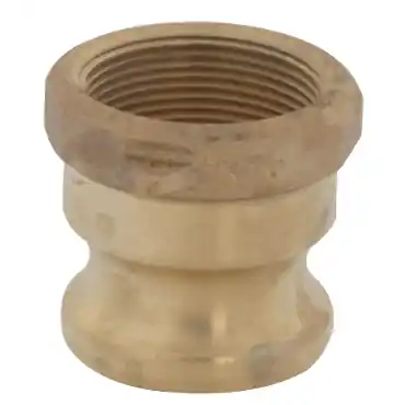 Dixon Valve & Coupling 50-A-BR Type A Adapter - Brass Male Adapter X Female NPT Size 1/2