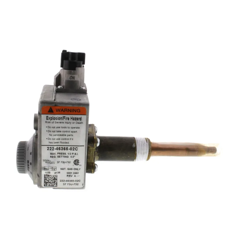 Bradford White 415-46365-02 Gas Valve for 65 Gallon 180 Degrees Fahrenheit Natural Gas