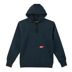 Milwaukee 350BL-XL Heavy Duty Pullover Hoodie - Blue XL