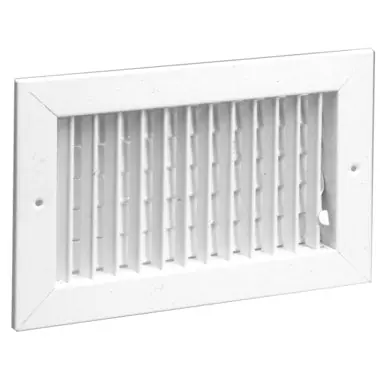 Hart & Cooley 821-12X4W Register 821 Supply White 12 x 4 Inch Steel