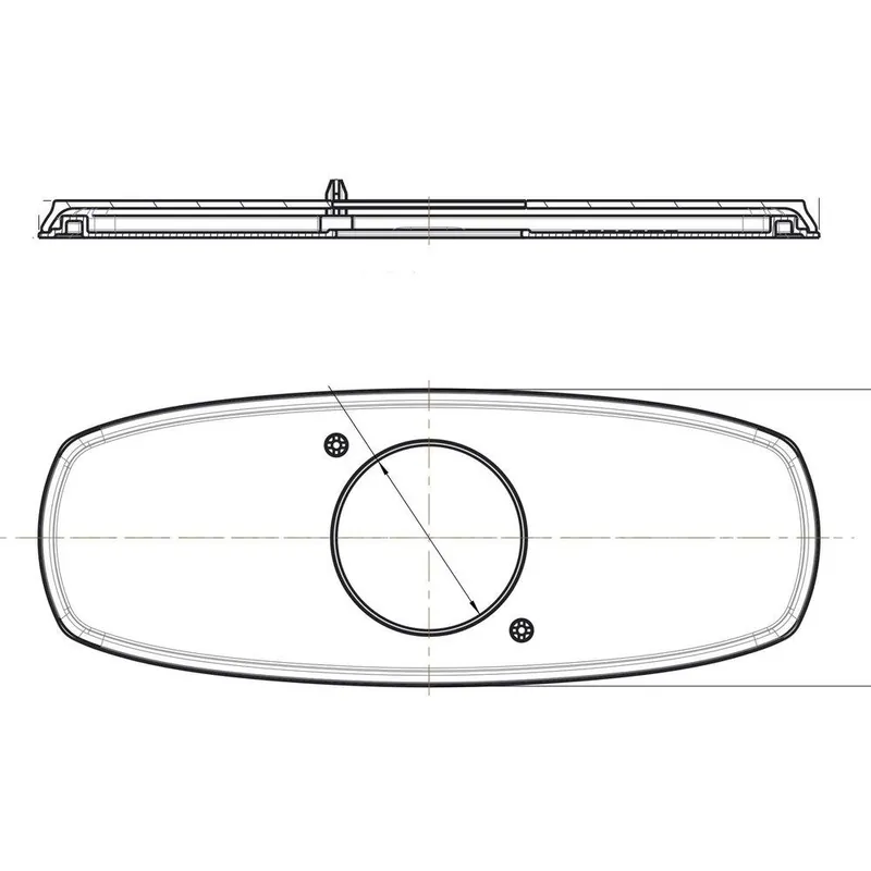 American Standard 7018101P.278 Edgemere Escutcheon Plate Legacy Bronze
