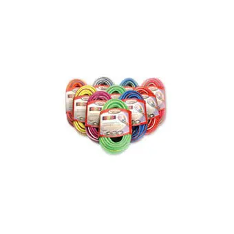 Coleman Cable 2548USA1 12/3 50' SJTW Red White and Blue Wounded Warrior Vinyl Lighted Extension Cord