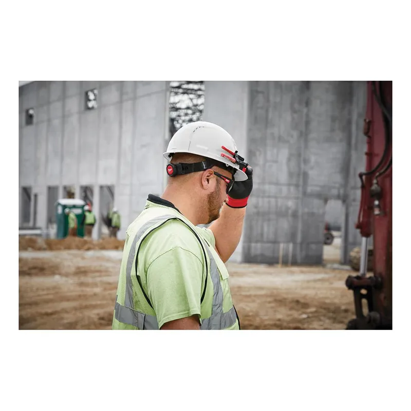 Milwaukee 48-73-1105 Blue Full Brim Hard Hat with 4-Point Ratcheting Suspension - Type 1, Class E