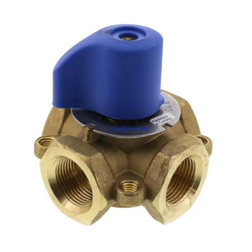 Tekmar Controls 720 3/4 Brass 4-Way Mixing Valve