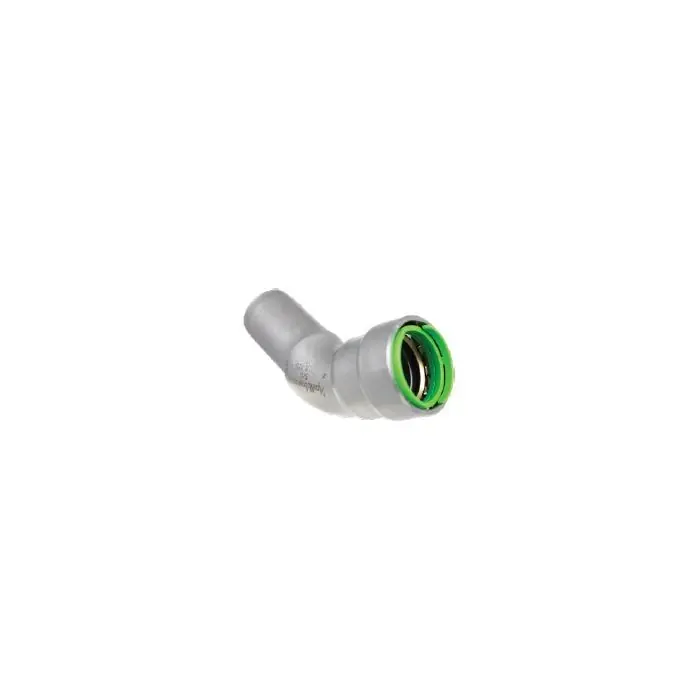 Apollo PWR7480308 Powerpress, Press Street Elbow, Non-Gas, 1/2 inch x 1/2 inch, Press x FTG, 45 Degree, Model 406-2
