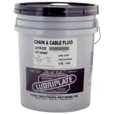 Lubriplate L0135-035 Chain & Cable Fluid 5 Gal Pail
