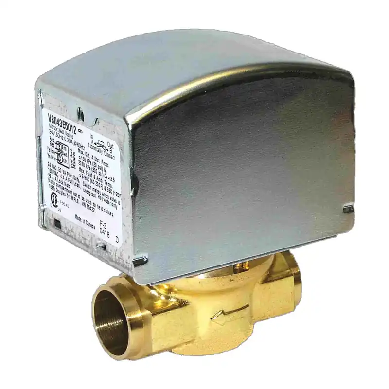 Resideo V8043A5029/U 24 Vac 3/4 in Sweat N.C. QuickFit® Zone Valve
