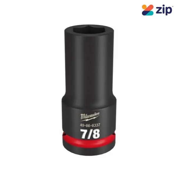 Milwaukee 49666337 Shockwave Impact Duty 3/4 Drive 7/8 Deep 6 Point Socket