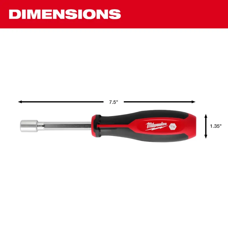Milwaukee Tool 48-22-2456 1/2 HollowCore Nut Driver