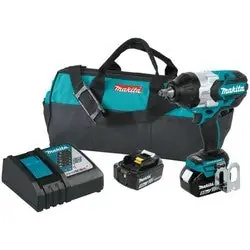 Makita XWT08T 18V LXT Lithium-Ion Brushless Cordless High Torque 1/2 Wrench Kit