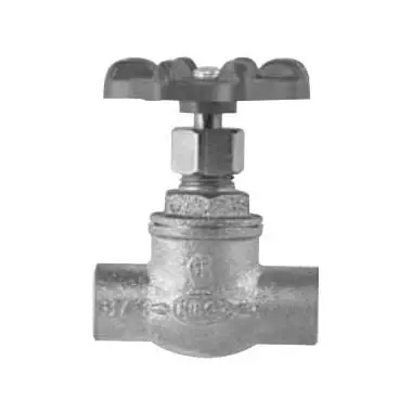 Nibco 725-12 Globe Valve 1/2 Inch Cast Copper Sweat 725-12