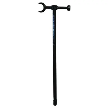 AY McDonald 304B-6 Wrench Rod End x Pentagon Nut/2 Hole T-Handle 6 Foot