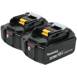 Makita BL1840B2 Cordless Power Tool Battery Lithium-Ion 18 Volt 4 Amp-Hr (2 Pack) Replacement MPN