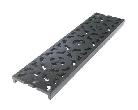 ACO 97116 Drain 479Q 19.69 x 4.84 Mosaic Ductile Iron Grate for K100, KS100, H100-8 Channels