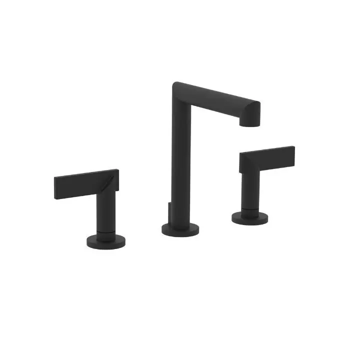 Newport Brass 2490/56 Keaton Two Handle Widespread Bathroom Sink Faucet in Flat Black