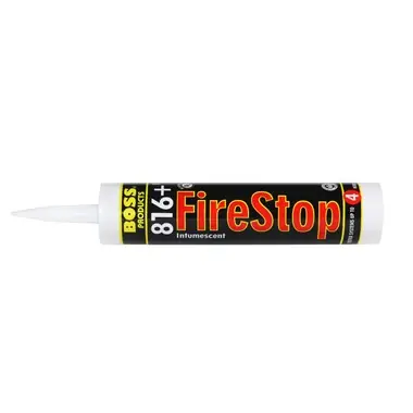 Boss 81612 Firestop Sealant Intumescent Red 1.400 LBS