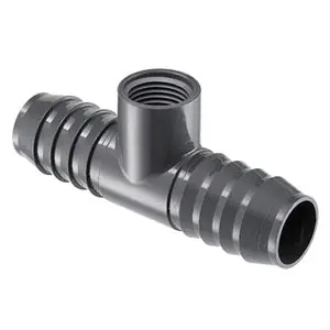 Spears 1402-212 1-1/2X1-1/4 PVC Reducing Insert Tee InsertXFPT