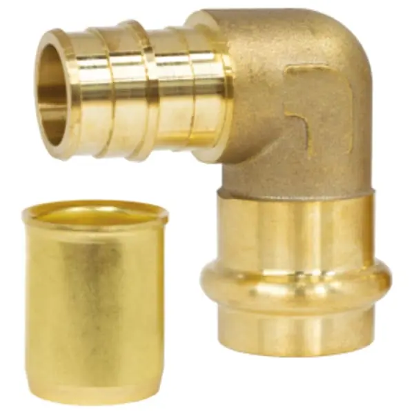 Webstone H-36823W Elbow with Stiffener 3/4 Inch Lead Free Brass Press x PEX F1960
