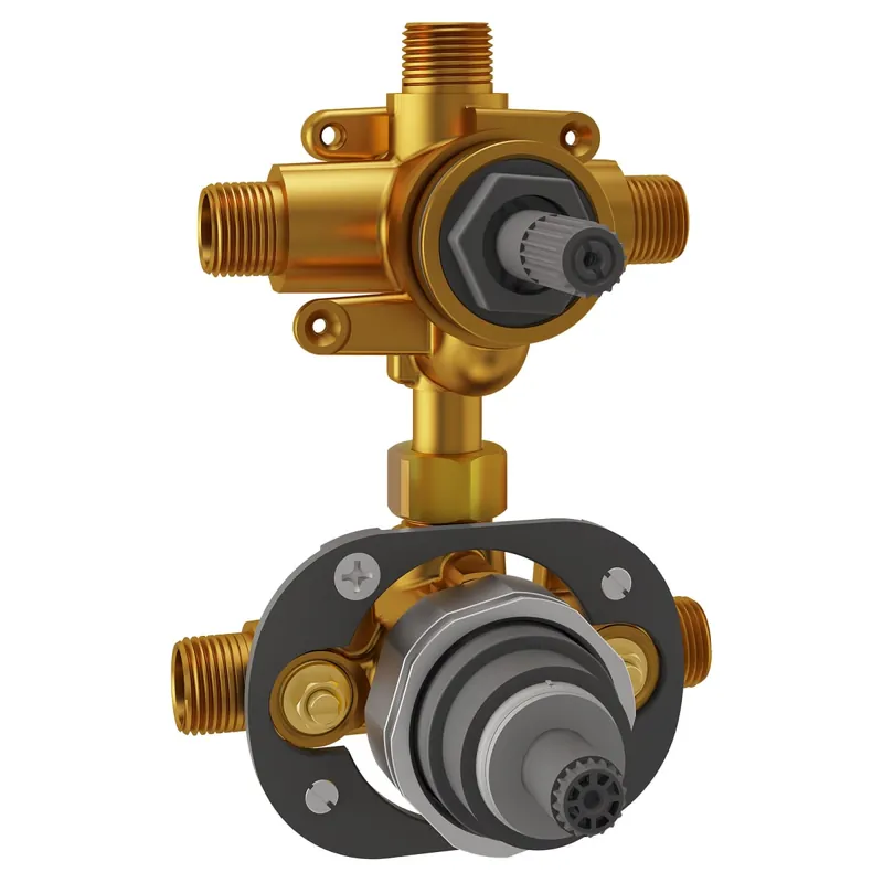 American Standard RU531 Flash 1/2 in. MPT Connection Pressure Balancing Valve with 3-Way Diverter