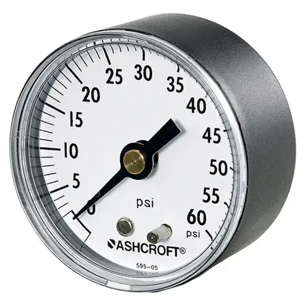 Ashcroft 15W1005PH01B100 Gauge 0-100PSI Comm