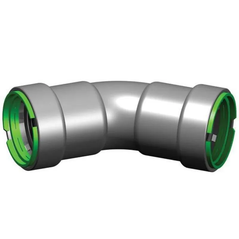 Apollo PWR7480297 Powerpress, Press Elbow, Non-Gas, 2 inch x 2 inch, Press x Press, 45 Degree, Model 406