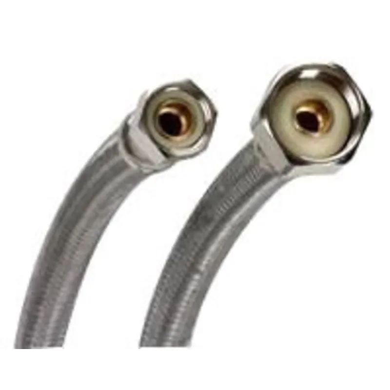 Fluidmaster B3F16 Click Seal 1/2 x 16 in. Compression x FNPT Stainless Steel Faucet Flexible Water Connector