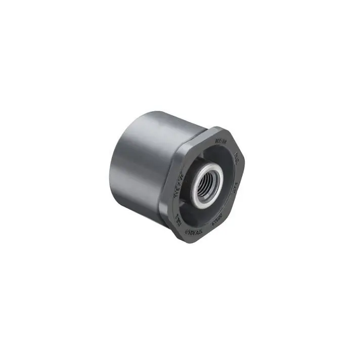 Spears 838-128SR 1X1/4 PVC RED BUSH SPIGOTXSRFPT SCH80