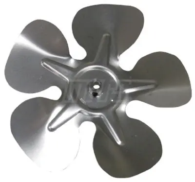 Mars Motors & Armatures 07484 8 x 1-5/16, 1/4 Diameter Bore, 23D Pitch, Aluminum, 3600 RPM, CCW, 5-Blade, 1-Piece Fan Blade for Condenser