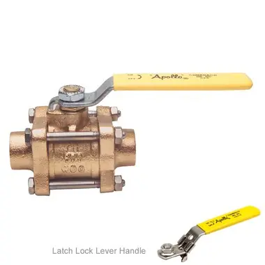 Apollo 82204A8 Ball Valve 82-200 3/4 Inch Solder Full Port Male Brazed Extensions