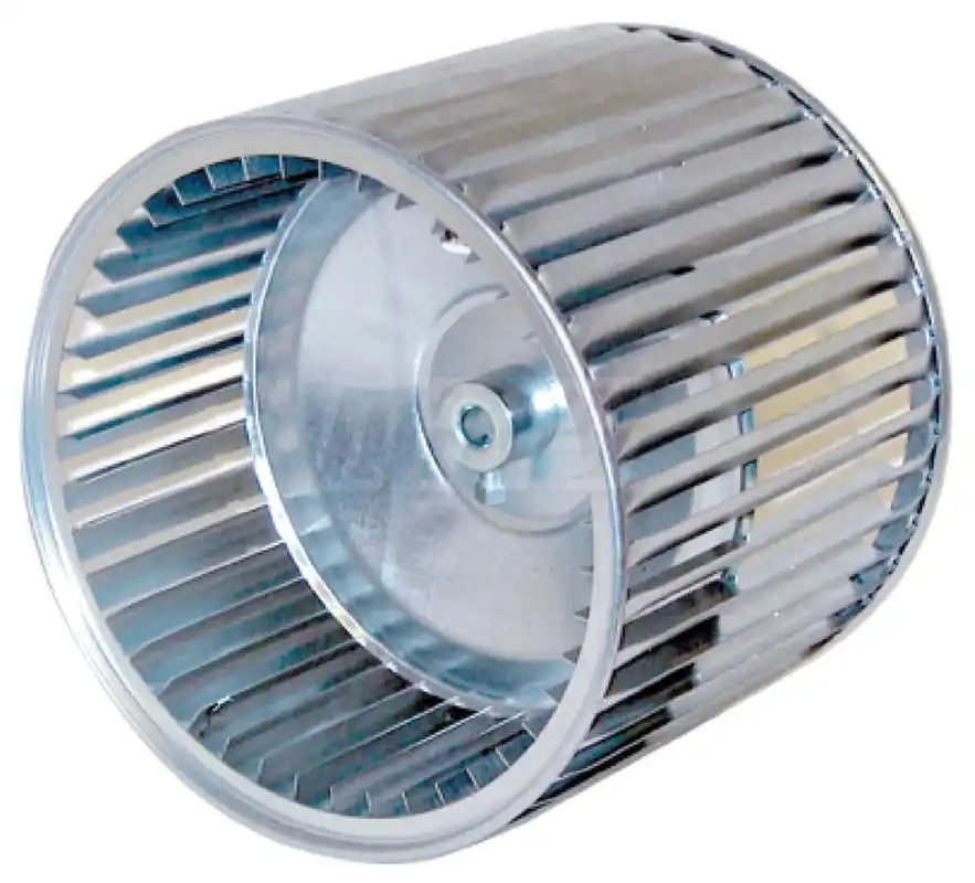 Mars 41327 10.62 x 8.06, 1/2 Bore, 1900 RPM, CW, Galvanized Steel, Double-Inlet, Direct Drive Blower Wheel