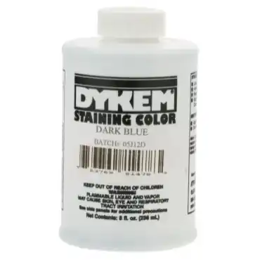 Dykem 81478 Dark Blue Opaque Staining Color 8 oz
