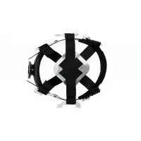 Pyramex HPR541 Ridgeline 4-Point Suspension for Ridgeline Full Brim Hard Hats