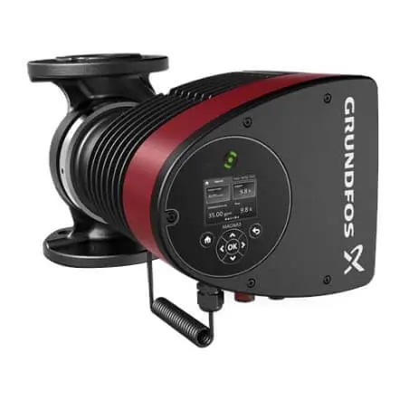 Grundfos 99833480 MAGNA3 50-180 53 F Cast Iron Flange Mount Circulator Pump w/ Out 3 Flange 115V 1 HP