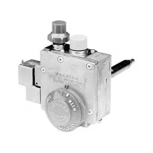 Robertshaw 110-265 Water Heater Valve, LP, 1/2LH Threaded, 160 Degree