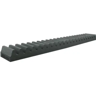 Martin R8X4 Steel Gear Rack - 8 DP, 14.5 ° Pressure Angle, 1.25 in Width, 4 ft OAL