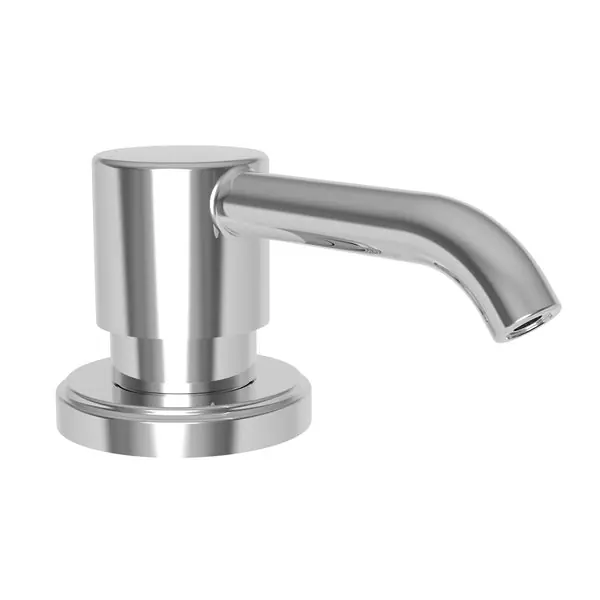 Newport Brass 3180-5721/15S Seager 8 oz. Brass Deck Mount Soap & Lotion Dispenser in Satin Nickel - PVD