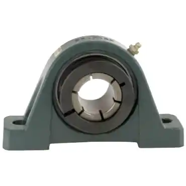 Dodge P2B-DLM-115 Pillow Block Ball Bearing Unit - 2-Bolt Base, 1-15/16 in Bore, Cast Iron Material, Non-Expansion Bearing (Fixed)