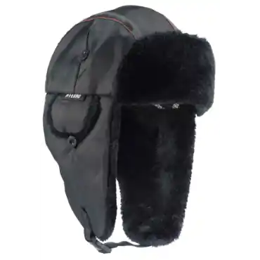 Ergodyne 16845 N-Ferno 6802 Classic Trapper Hat Black L-XL Each