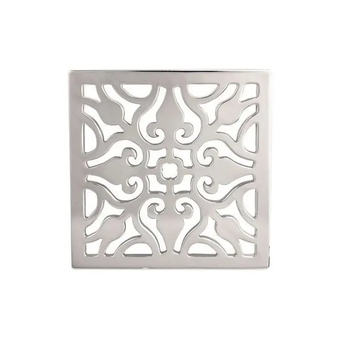 Newport Brass 233-404/15S 4 in. Shower Drain in Satin Nickel