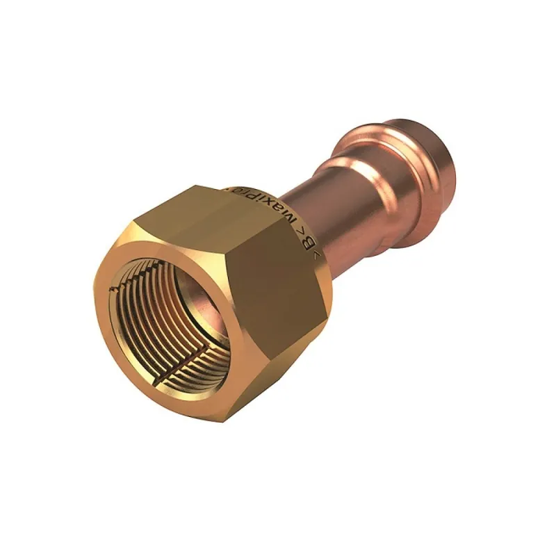 MaxiPro MPA5285G0060601 3/4 x 3/4 ACR Press Fitting - Flare 2-Pack