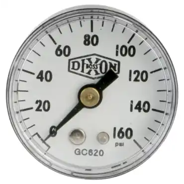 Dixon Valve & Coupling GC620 Dry Pressure Gauge 0-160 PSI