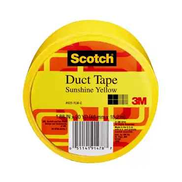 3M 00051141914787 Scotch Duct Tape 920-YLW-C Power (20 yd) Replacement MPN
