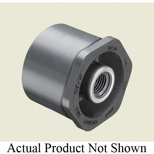 Spears 838-248SR 2X3/4 PVC Red Bushing Spigot x FNPT SCH80