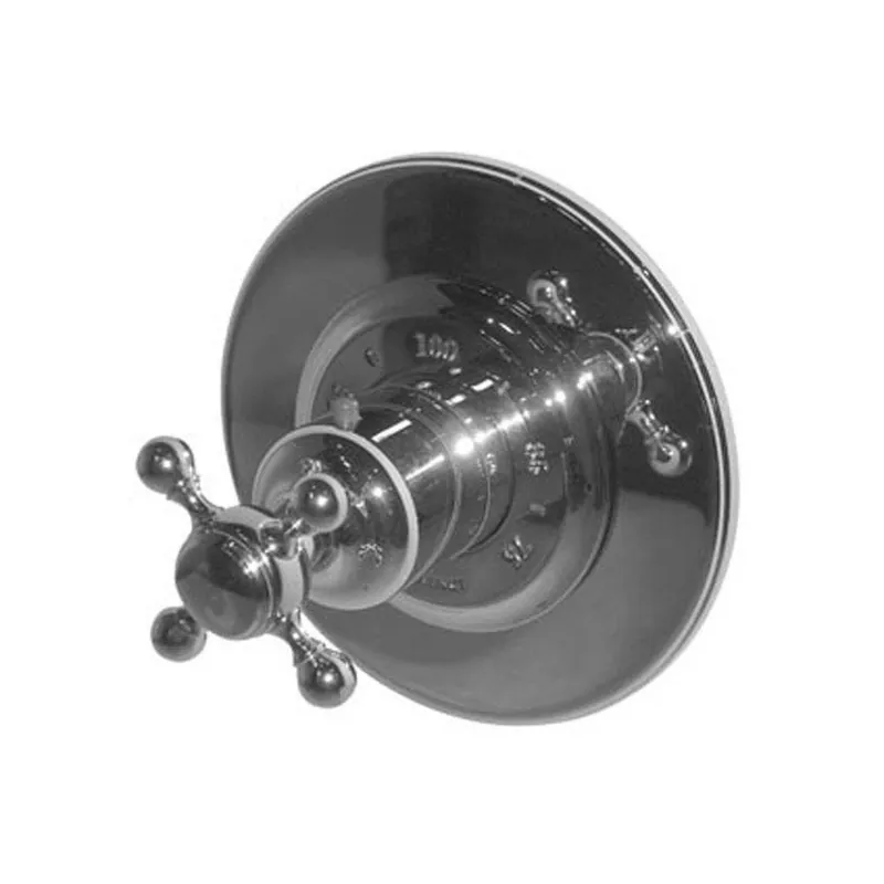 Newport Brass 3-1764TR/15 Victoria Single Handle Thermostatic Valve Trim in Polished Nickel - Natural