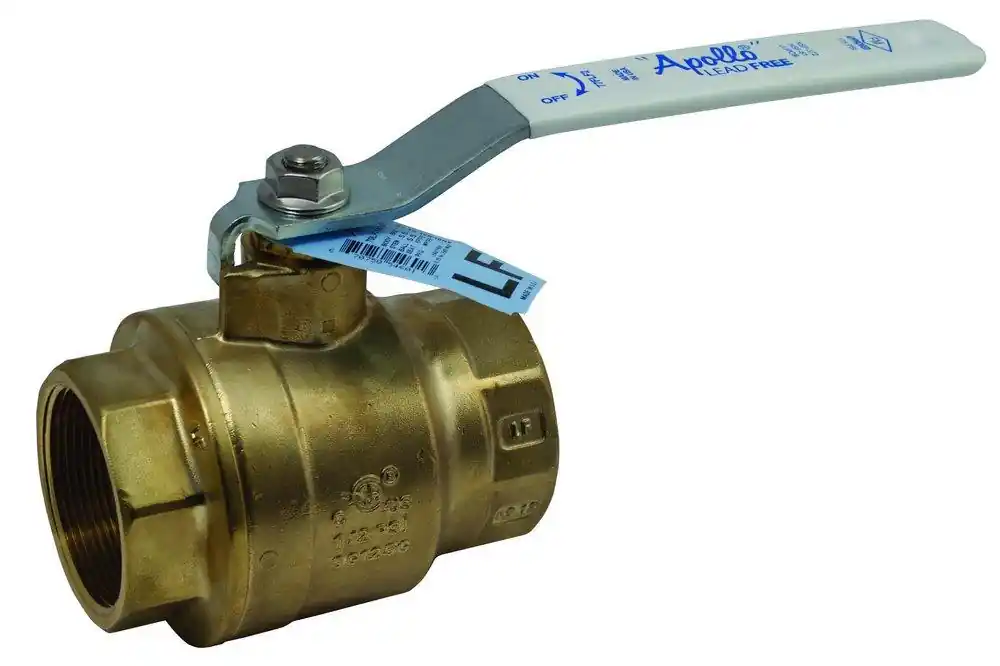 Apollo Valves 77FLF-100 Series 3/4 In. Brass Full Port Threaded 600# Ball Valve