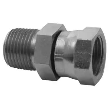 Dixon Valve & Coupling 1404-8-8 Male NPTF x Female NPSM Swivel Nut