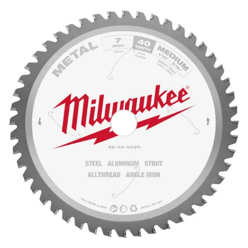 Milwaukee 48-40-4230 7 in. Metal Cutting Circular Saw Blade